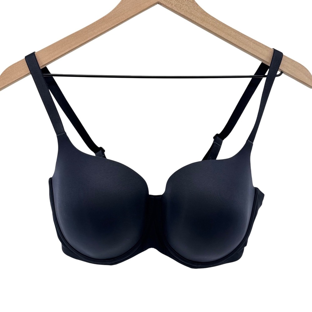 Primadonna Figuras‎ Heart Shaped Bra Womens 34E Black Underwire Seamless T-Shirt